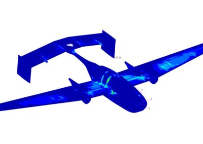 Analysis of the new UAS structure for vertical stress